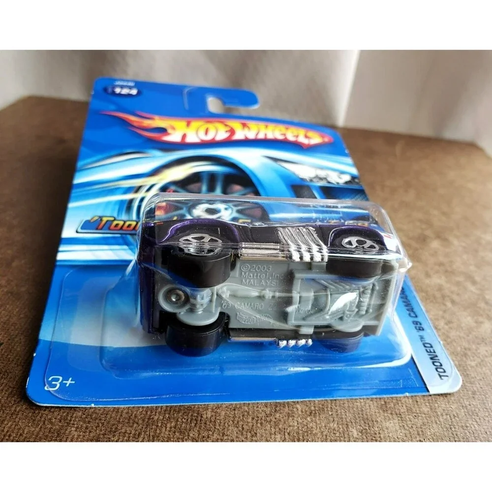 Hot Wheels TOONED '69 CAMARO Z28 Metalflake Purple 124 1:64 K-Mart Exclusive 5SP